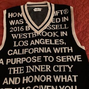 Black V-Neck Sweater